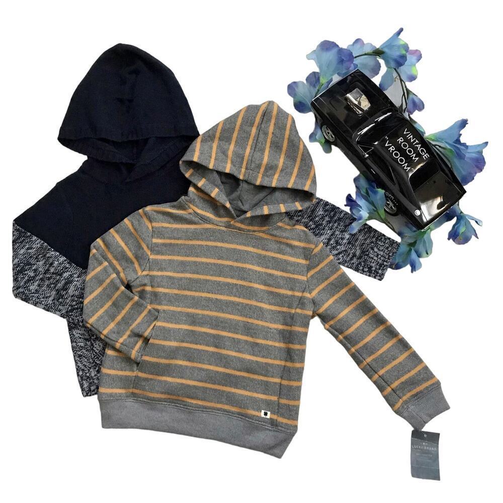 Lucky Brand and DKNY New Hoodie Pullovers Bundle Boys 3T